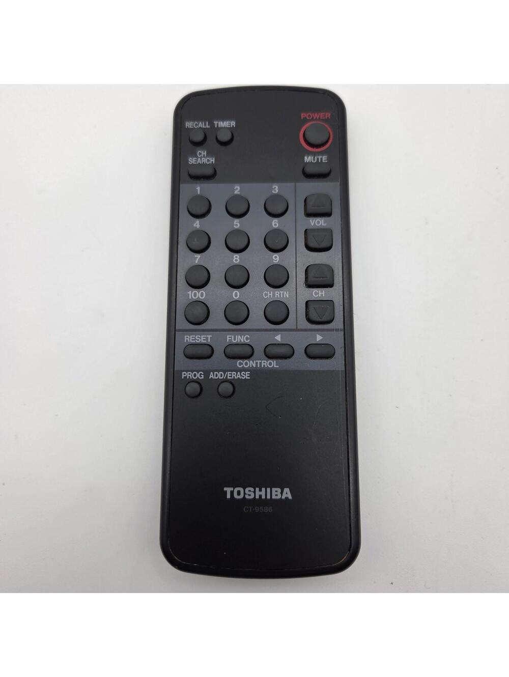 Genuine Toshiba CT-9586 Remote Control - Tested - Fast Shipping
